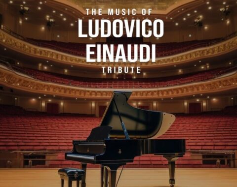 Ein Flügel auf der Bühne in einem leeren Konzertsaal, Fotocredit AZ Event Production