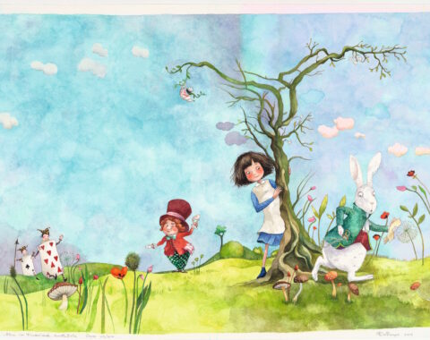 Alice im Wunderland, Fotocredit Annette Betz in der Ueberreuter Verlag GmbH Berlin